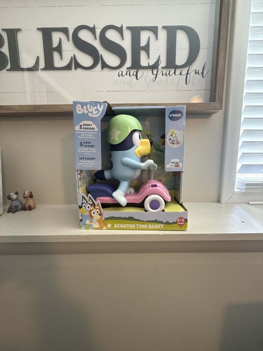 VTech Bluey Scooter Time Bluey - English Version